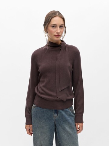 OBJECT Sweater in Brown: front