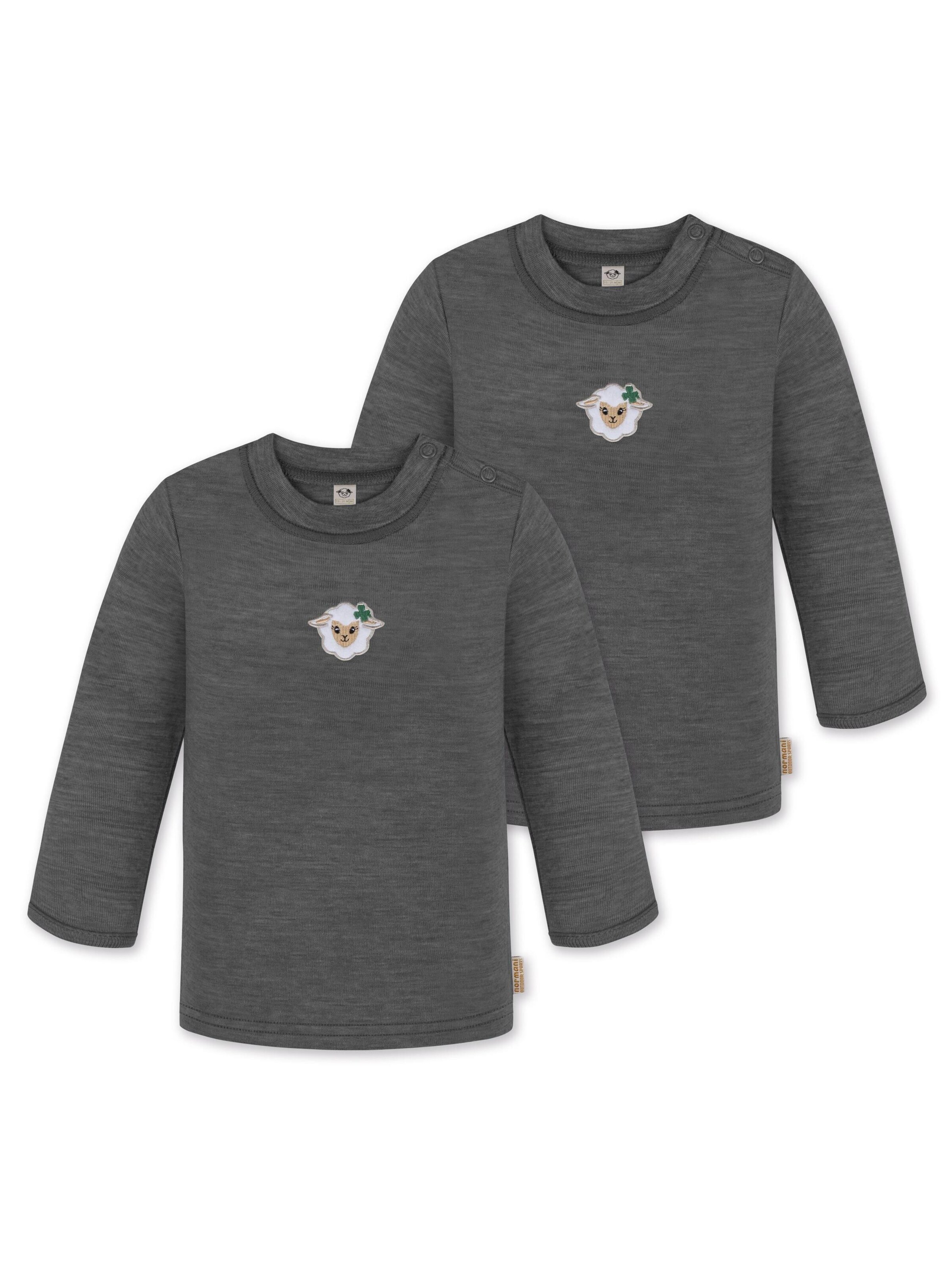 normani Shirt 'Taupo' in Grey: front