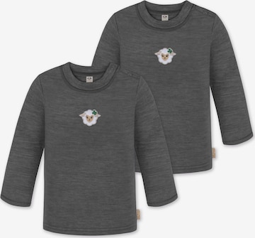 normani Shirt 'Taupo' in Grijs: voorkant