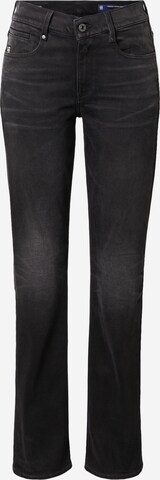 G-Star RAW Regular Jeans in Zwart: voorkant