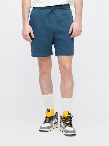 Jordan - Regular Calças 'BRKLN' em azul: frente