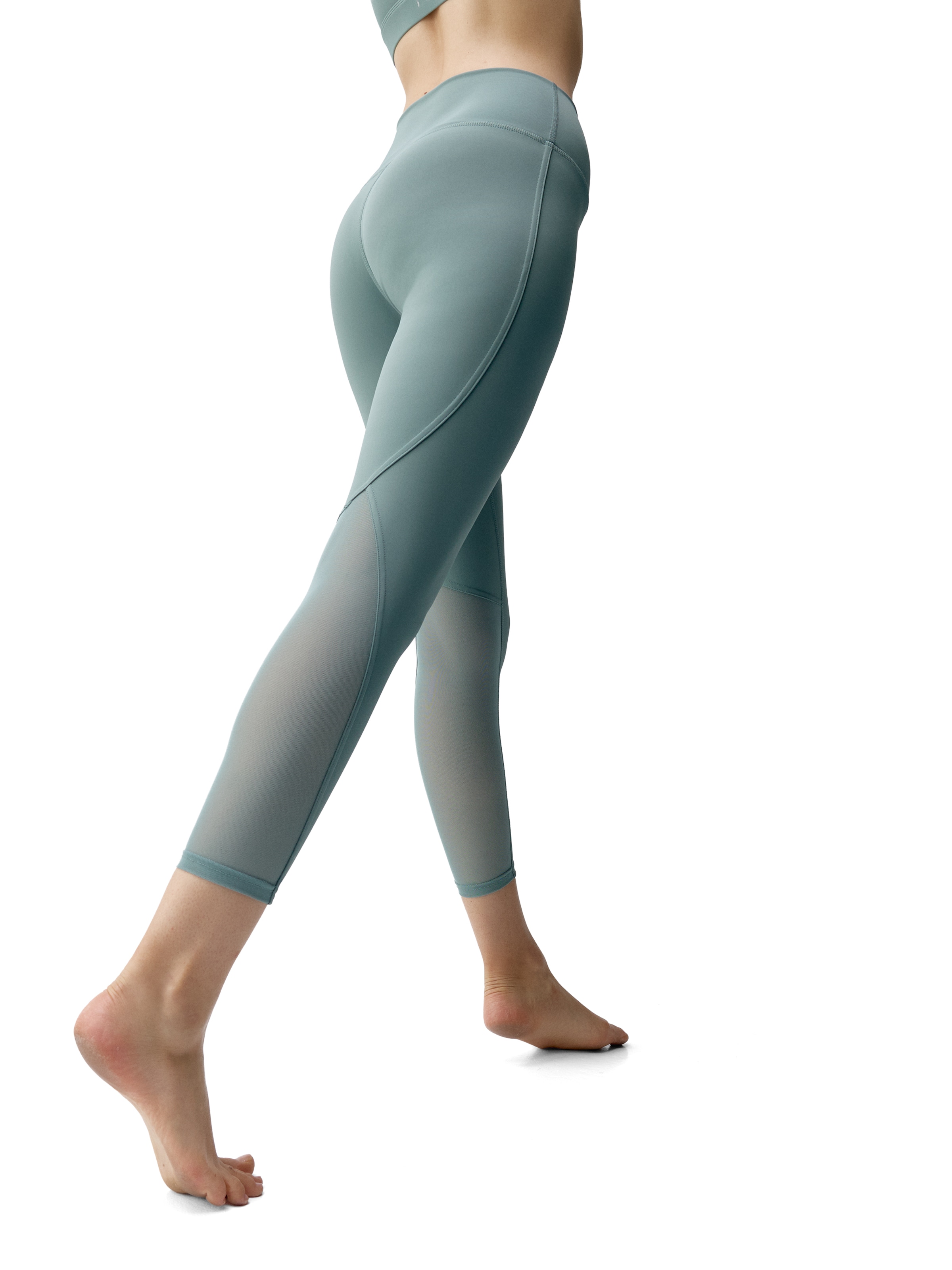 Born Skinny Leggings ' Karma ' in Groen