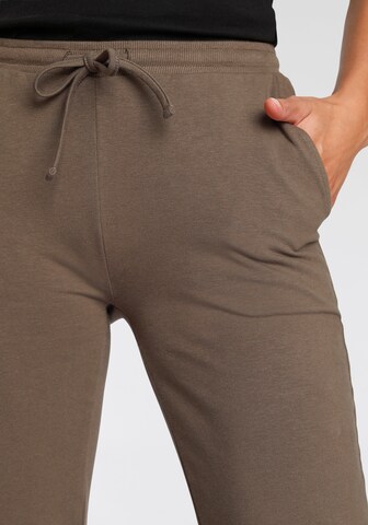 FLASHLIGHTS Slimfit Hose 'Flashlights ' in Braun