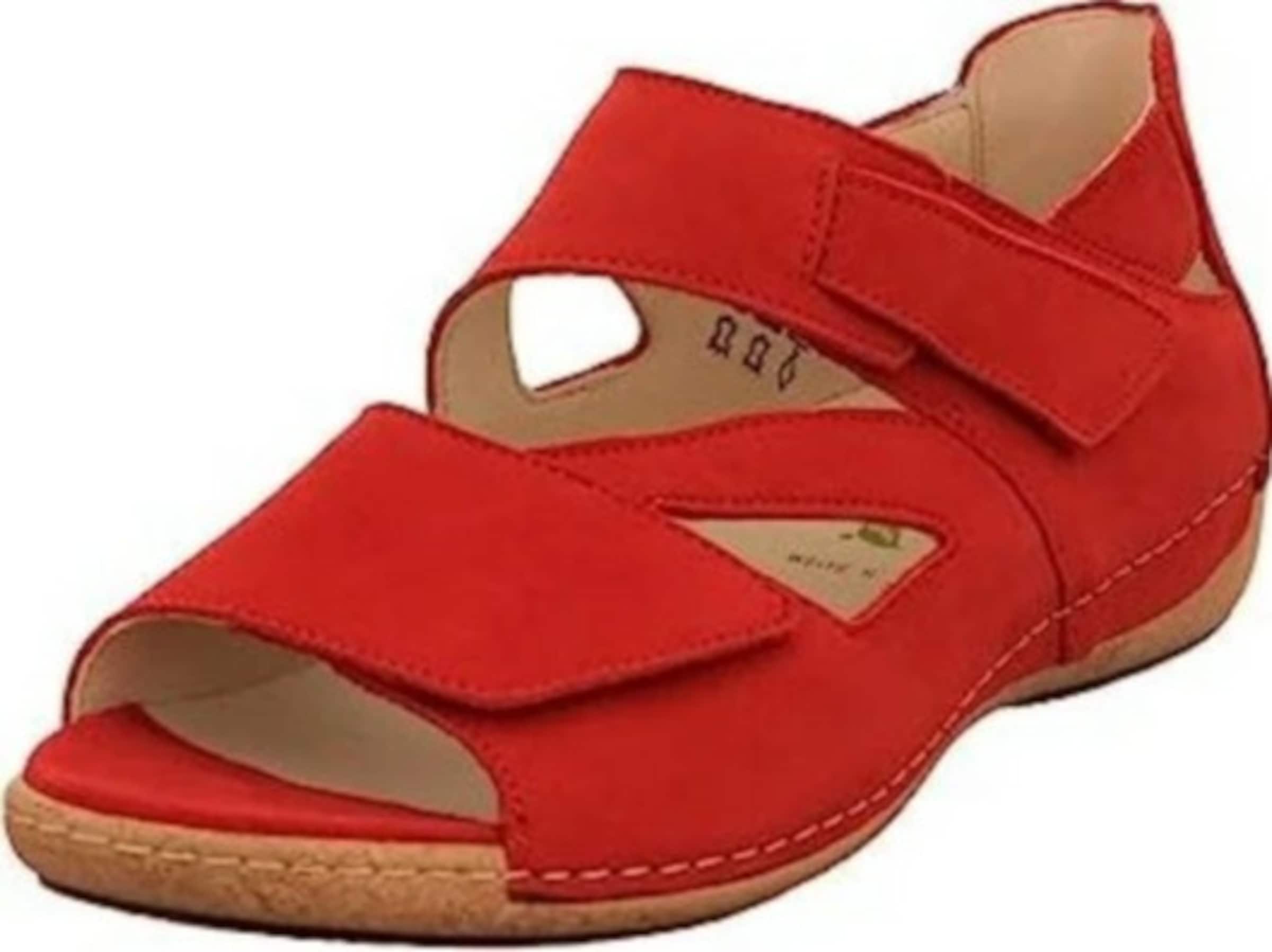 WALDLÄUFER Sandal in Red: front