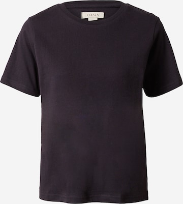 Oasis Shirt in Zwart: voorkant
