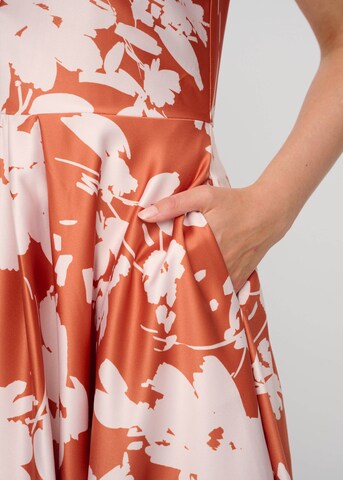 KLEO Cocktail dress in Orange