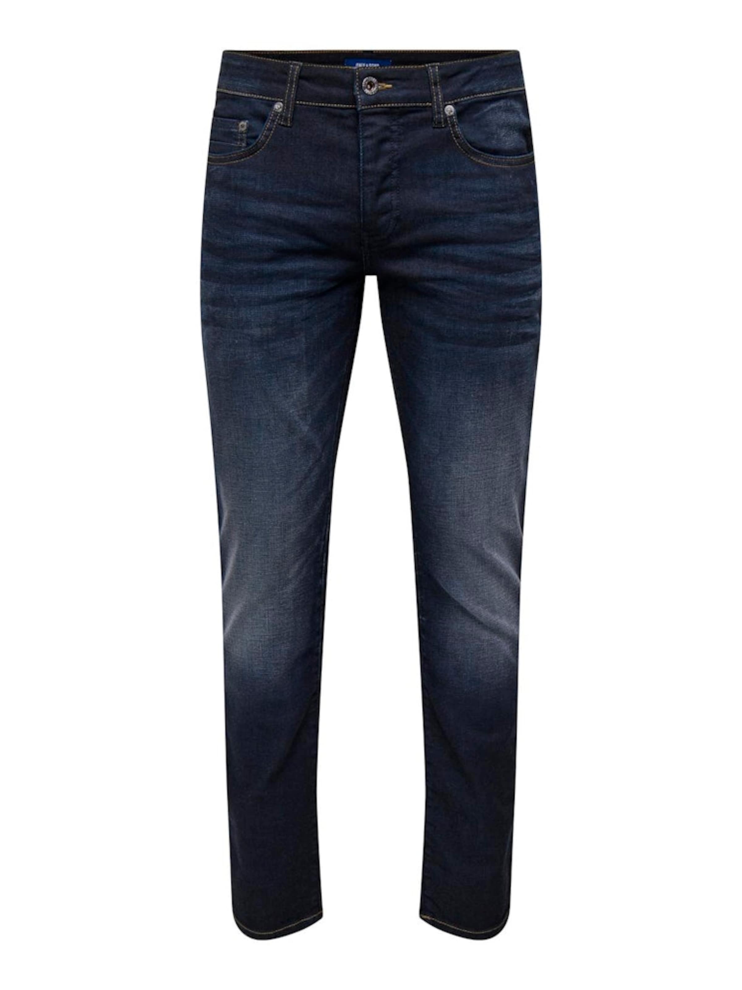 Only & Sons Slimfit Jeans 'ONSLOOM' in Blauw: voorkant
