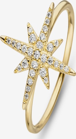 Fiocco Jewelry Ring 'Luna' in Gold: front