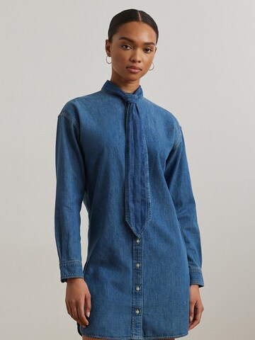 Lauren Ralph Lauren Shirt dress in Blue: front