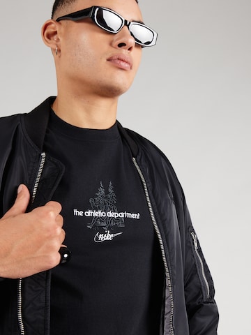 Nike Sportswear Tričko 'SSNL CLUB' – černá