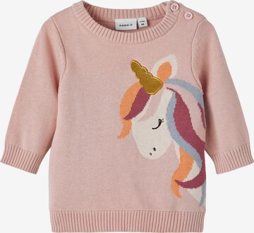 NAME IT Pullover 'Tunis' in Pink: predná strana