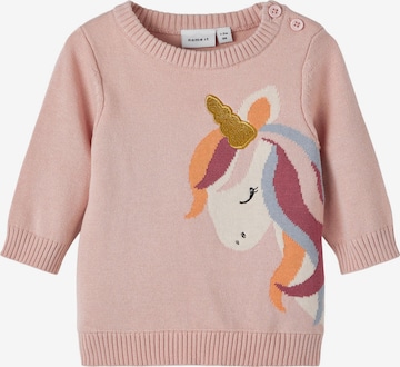 NAME IT Sweater 'Tunis' in Pink: front