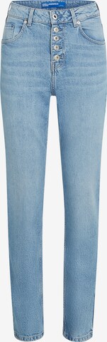 KARL LAGERFELD JEANS Tapered Jeans in Blue: front