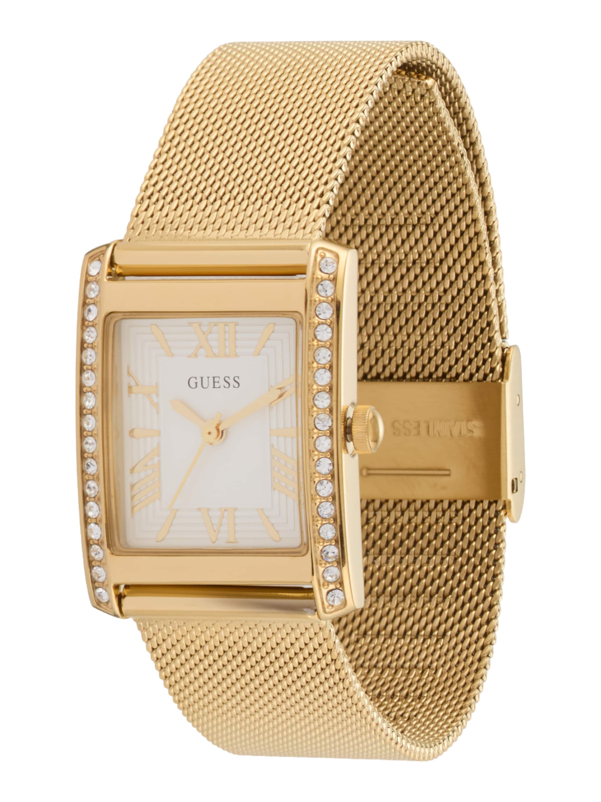 GUESS Analoginen kello 'BONNET' värissä kulta: etupuoli