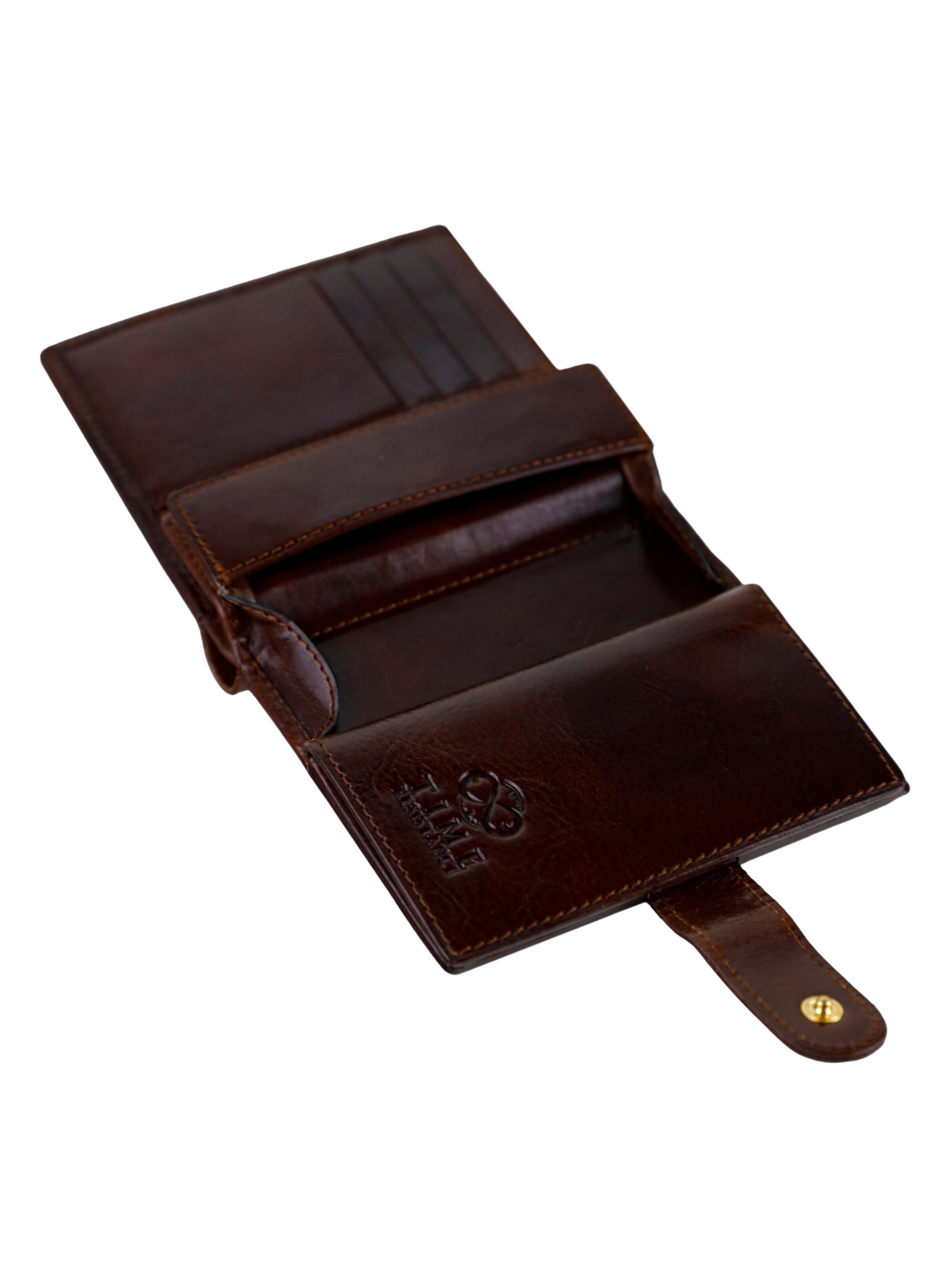 Time Resistance Wallet 'Ironweed' in Brown