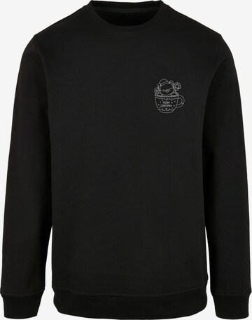 F4NT4STIC Sweatshirt in Black: front