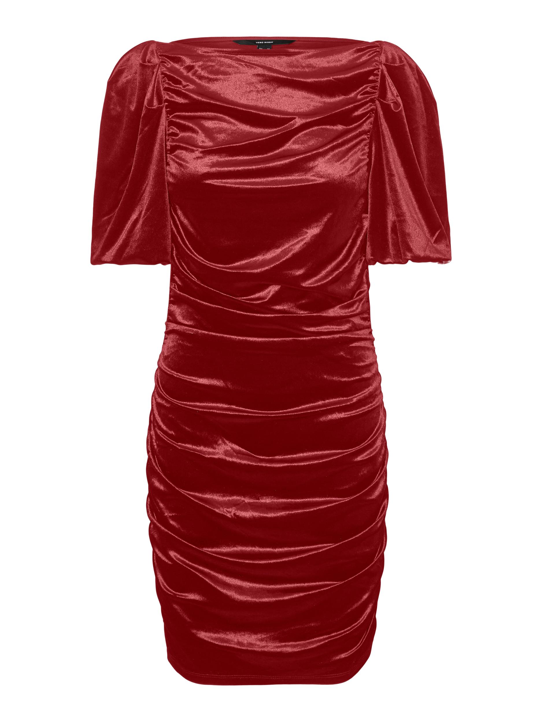 Kobiety Sukienki VERO MODA Sukienka koktajlowa Carola w kolorze Krwistoczerwonym 