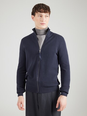 Vestes en maille LERROS en bleu : devant