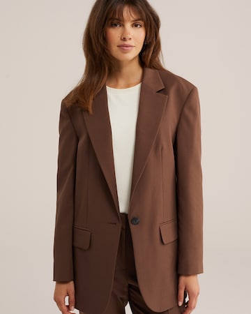 WE Fashion Blazer | rjava barva