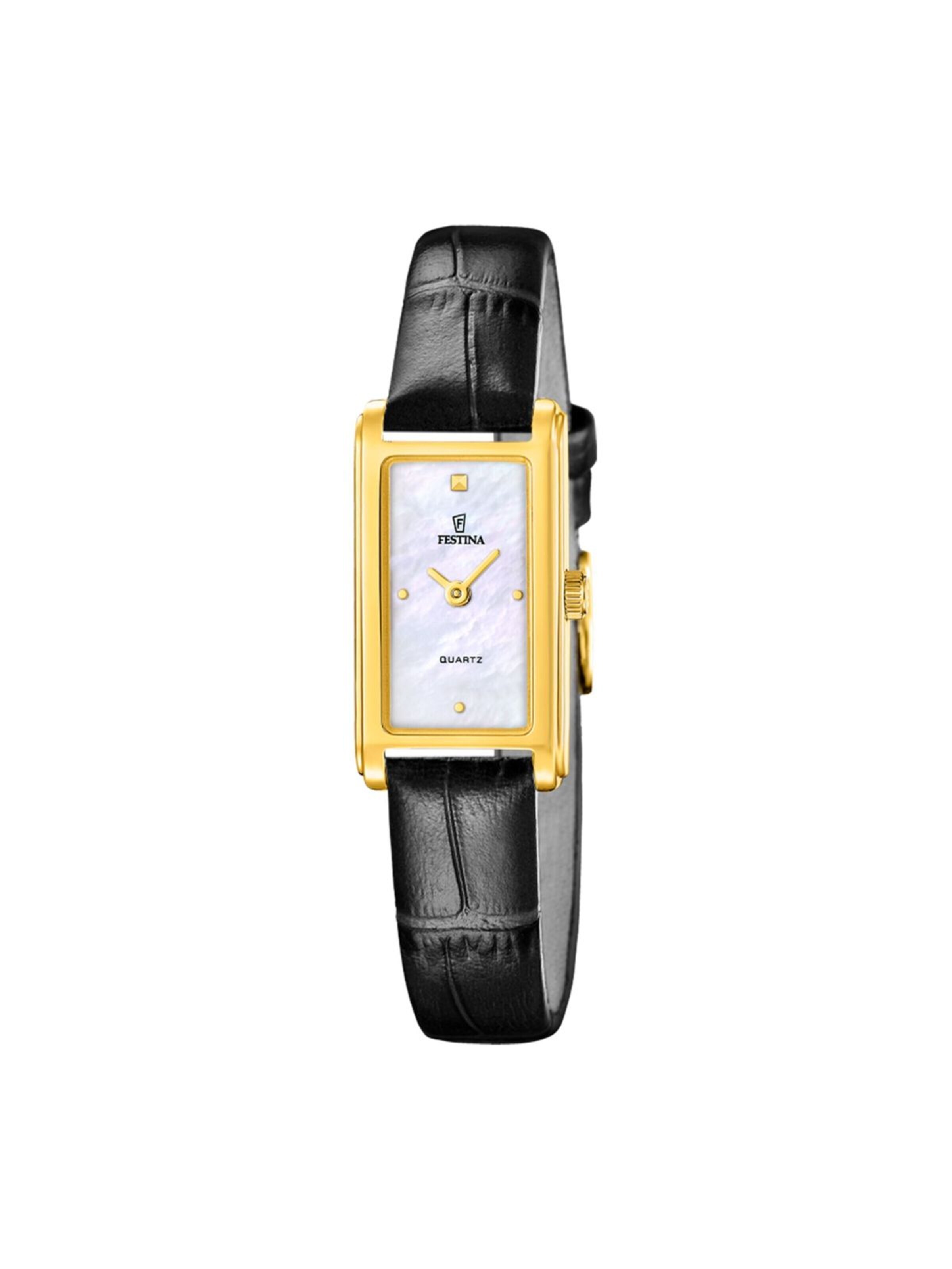 FESTINA Analoog horloge 'Watch Mademoiselle' in Wit: voorkant