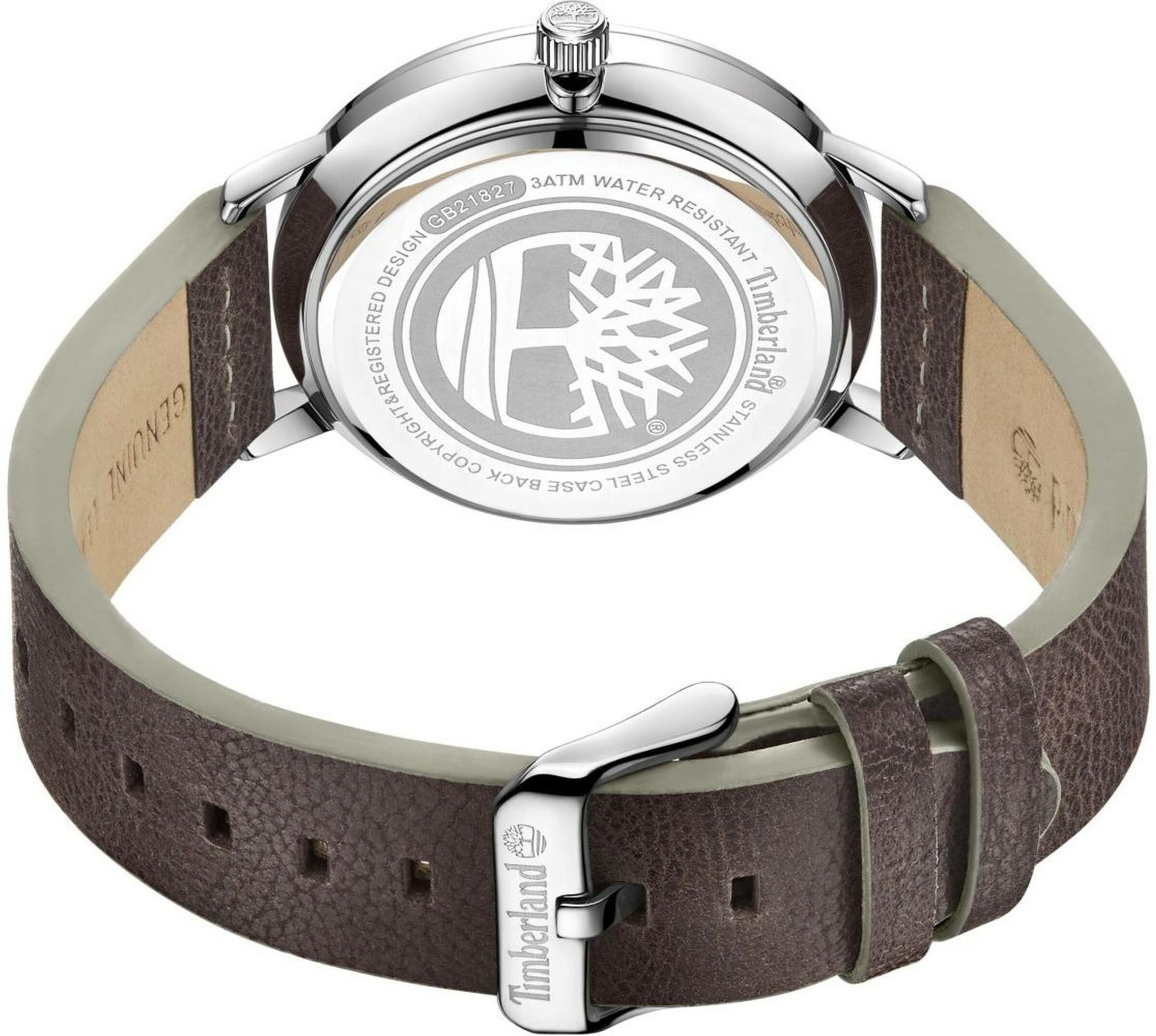 TIMBERLAND Analoog horloge in Bruin
