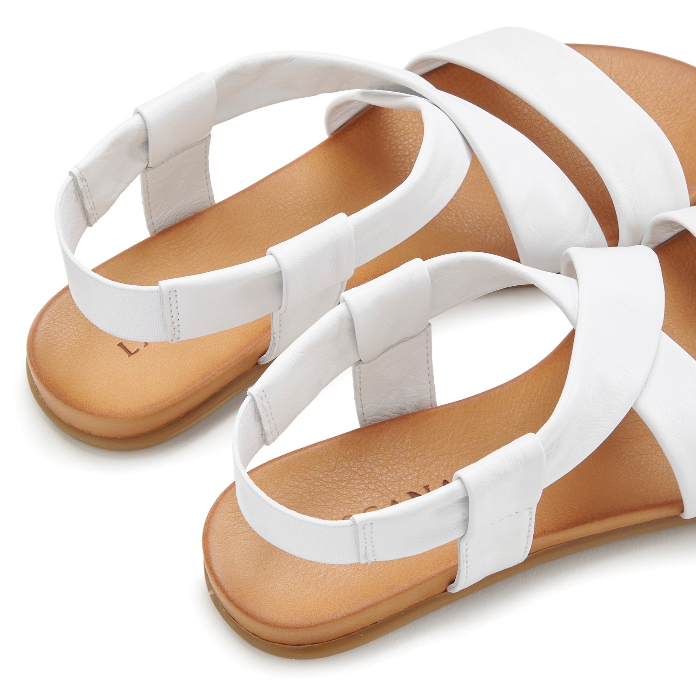 LASCANA Sandaler i hvid