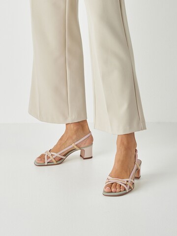 Sandales Tamaris en beige