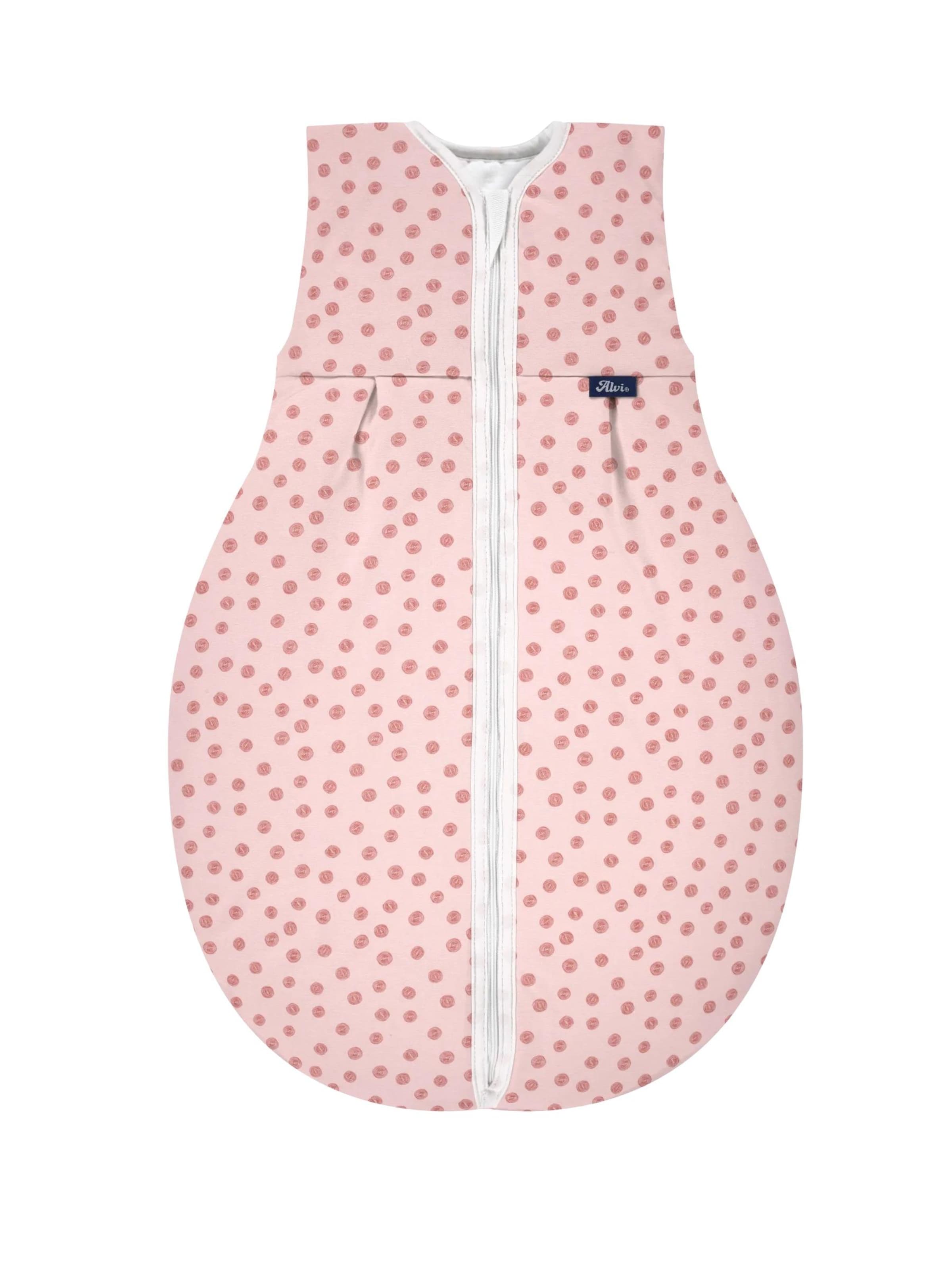 ALVI Schlafsack 'Schlafsack Kugelschlafsack Thermo Bio-Baumwolle'‌‌‌‌ in Pink: Vorderseite