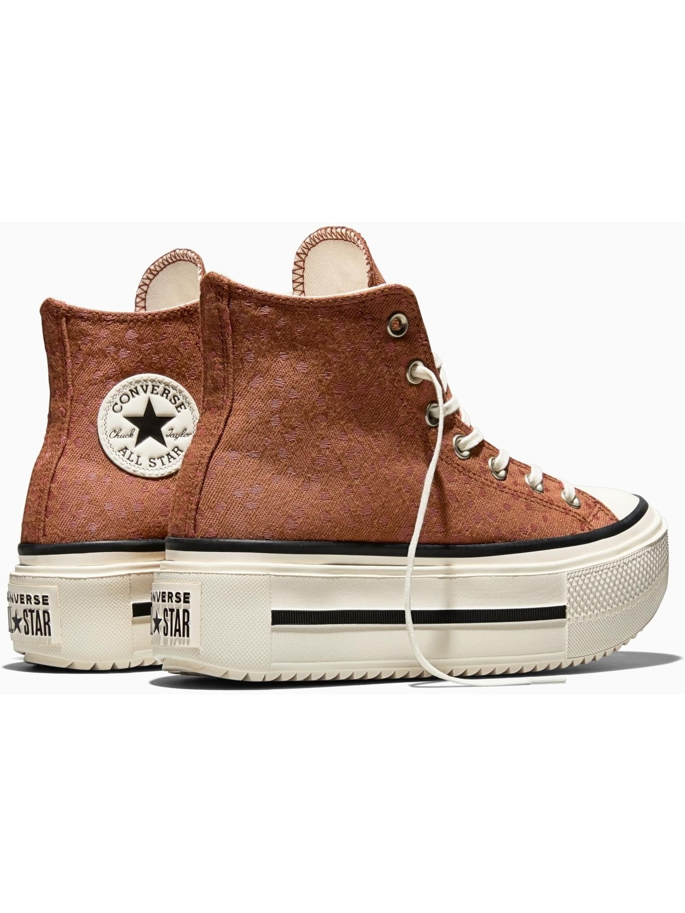 Baskets hautes CONVERSE en marron