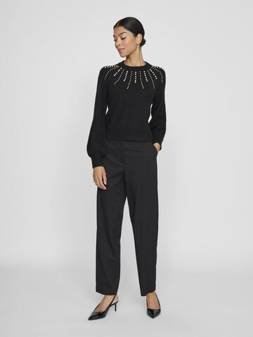 VILA Pullover in Schwarz