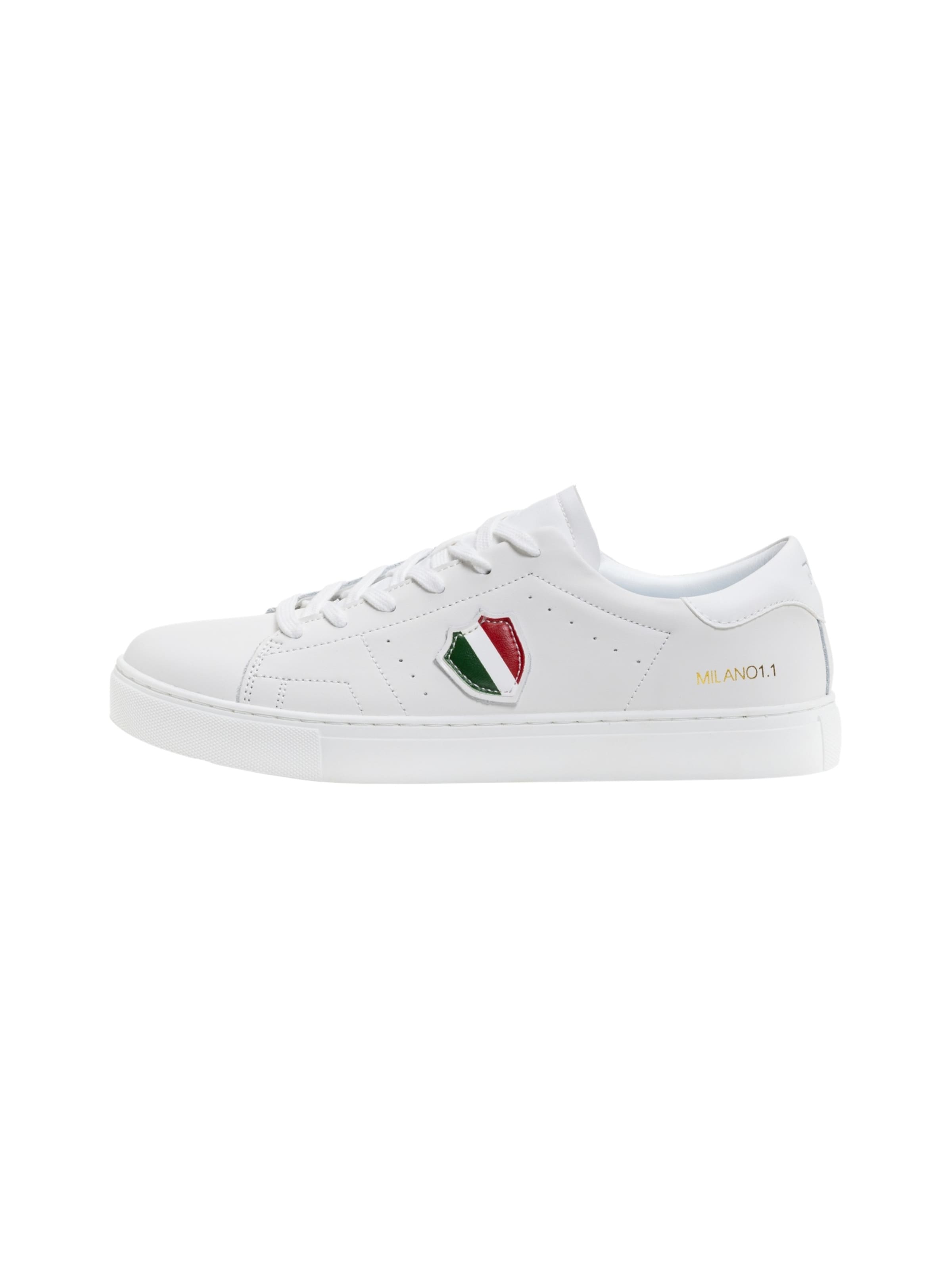 19V69 ITALIA Sneakers laag 'Riko' in Wit: voorkant
