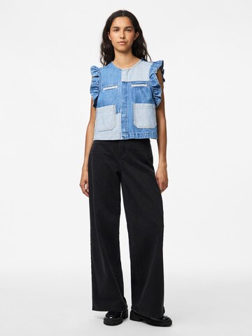 PIECES Bluse 'PCFie' in Blau