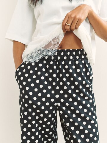Loosefit Pantalon Next en noir