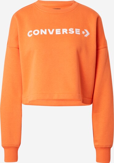 CONVERSE Majica | oranžna / bela barva, Prikaz izdelka