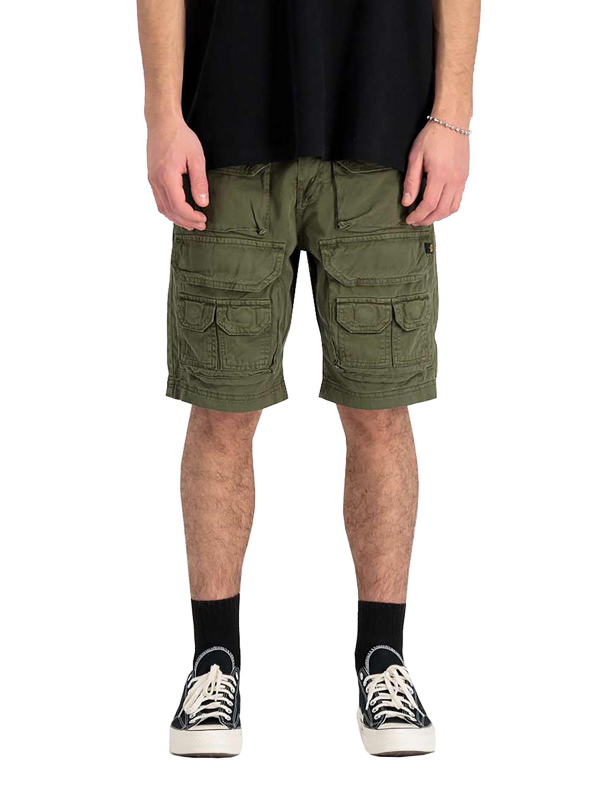 ALPHA INDUSTRIES Regular Cargohose 'Battle'‌‌‌‌‌‌‌‌‌ in Grün