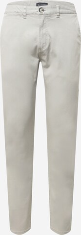 Pantalon chino Cotton On en gris : devant