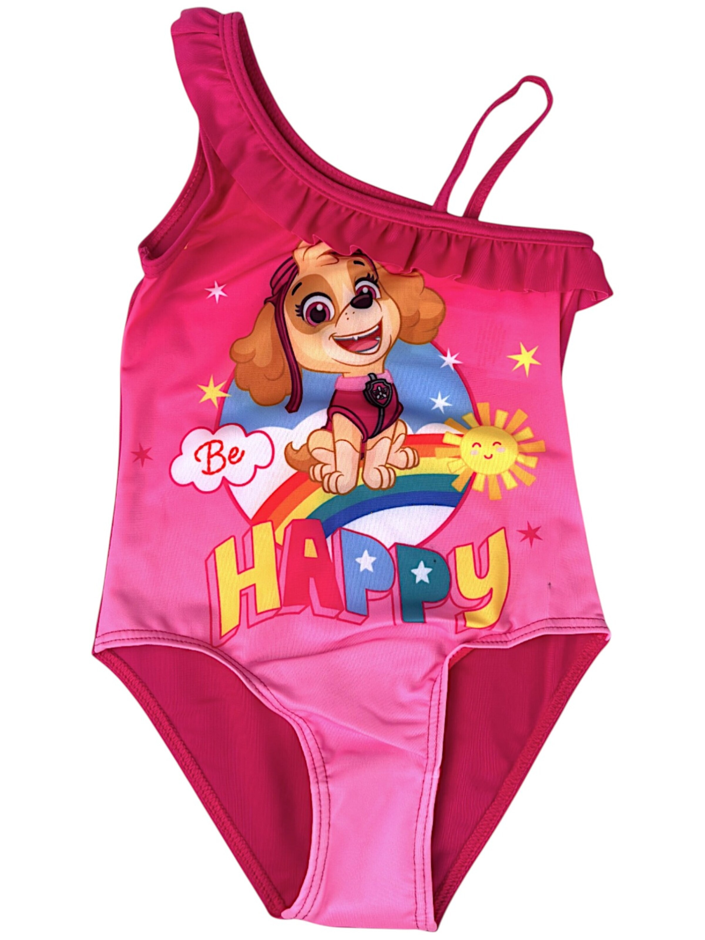 Paw Patrol Badeanzug‌‌‌‌‌‌‌‌ in Pink: Vorderseite