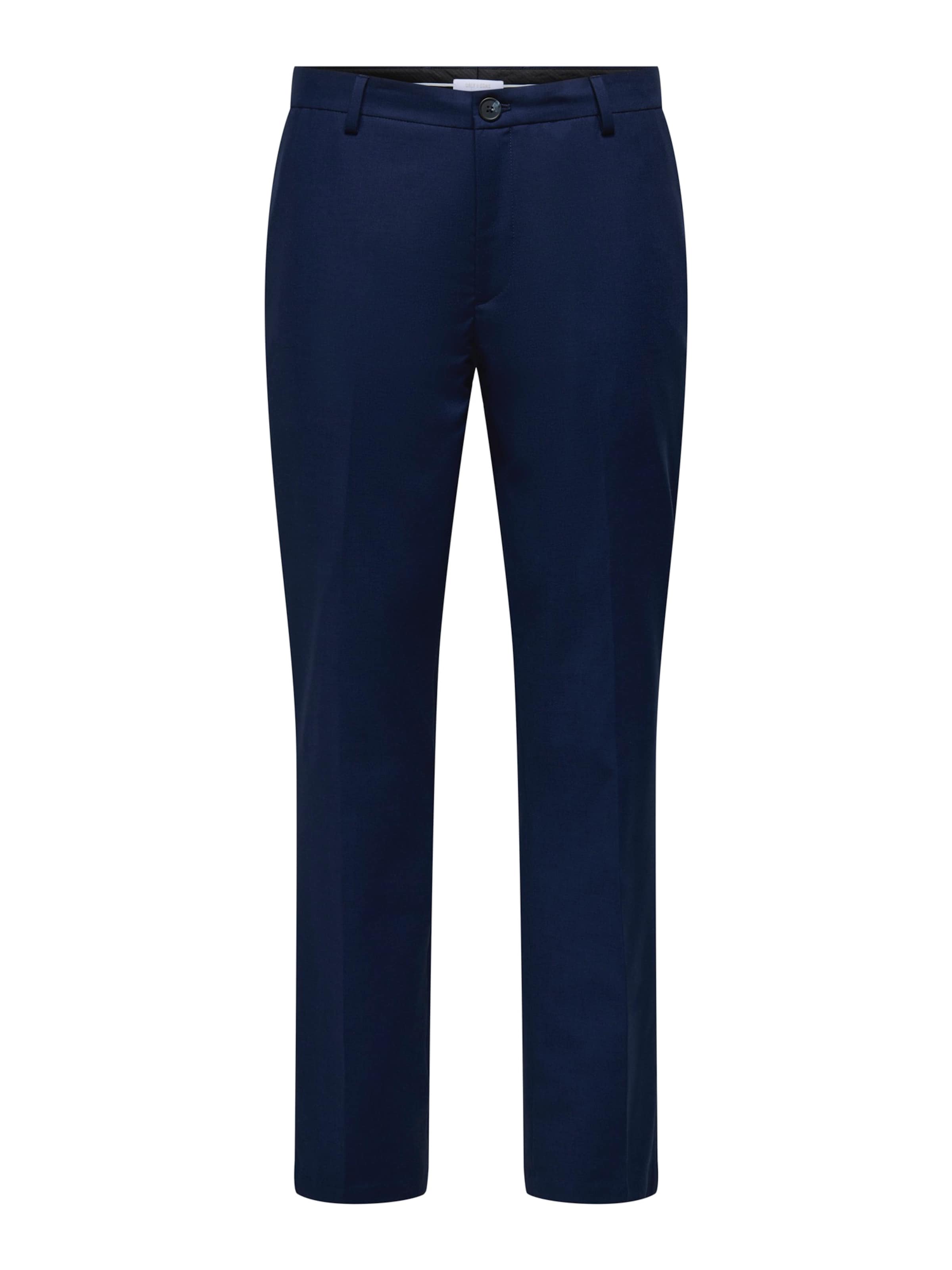 Slimfit Pantaloni cutați 'ONSKYLE' de la Only & Sons pe albastru: față