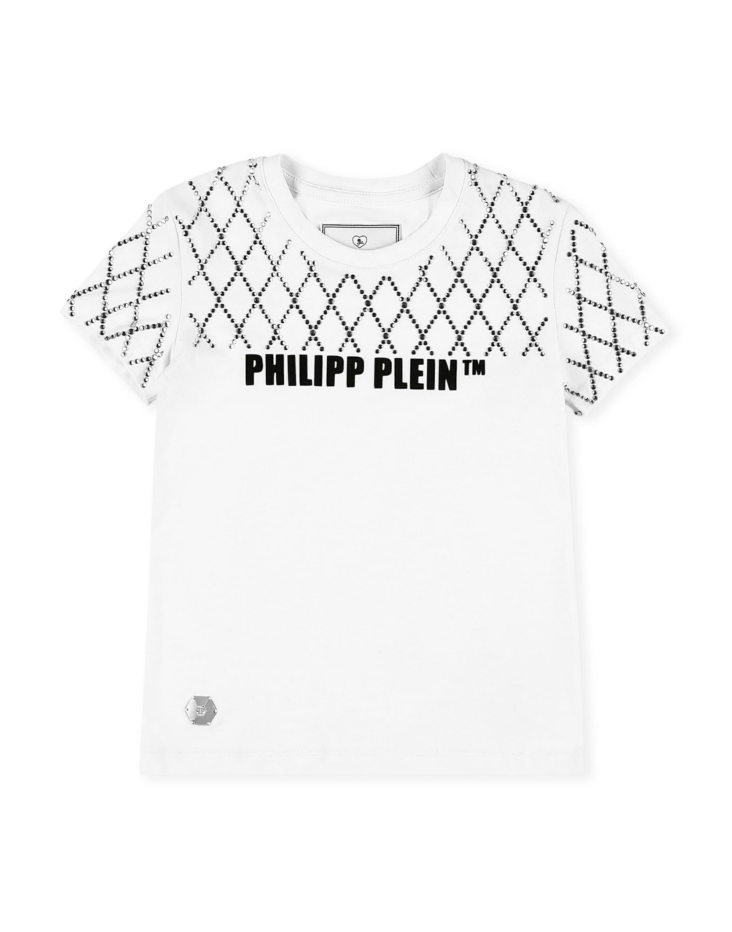 Philipp Plein - Camisola em branco: frente