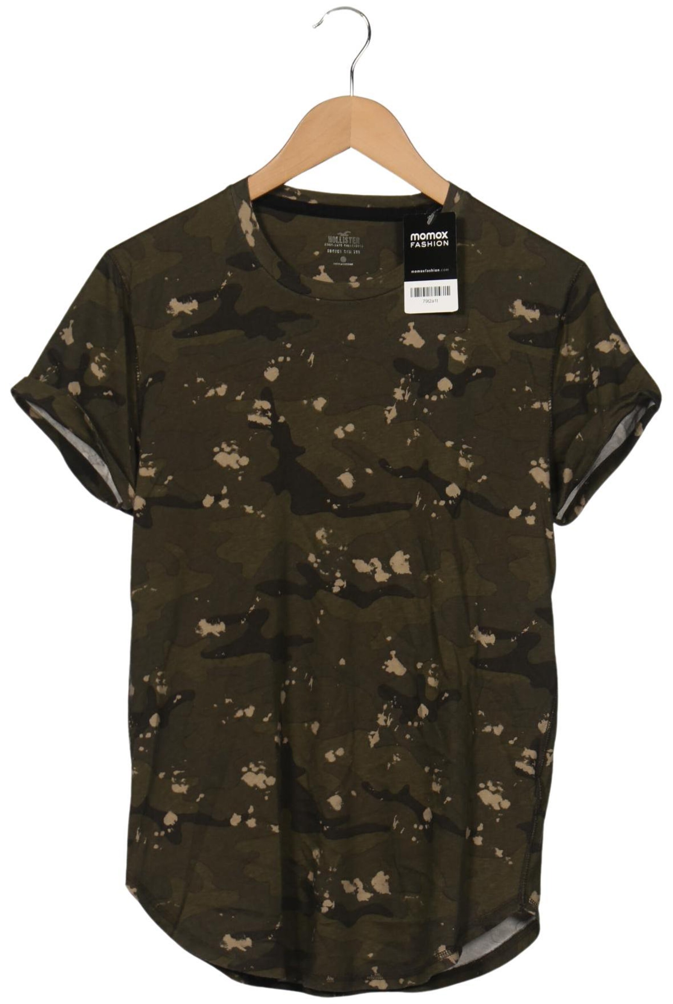 HOLLISTER Shirt in S in Green