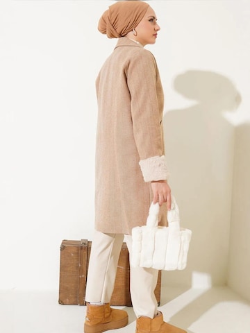 Bigdart - Sobretudo meia-estação em bege