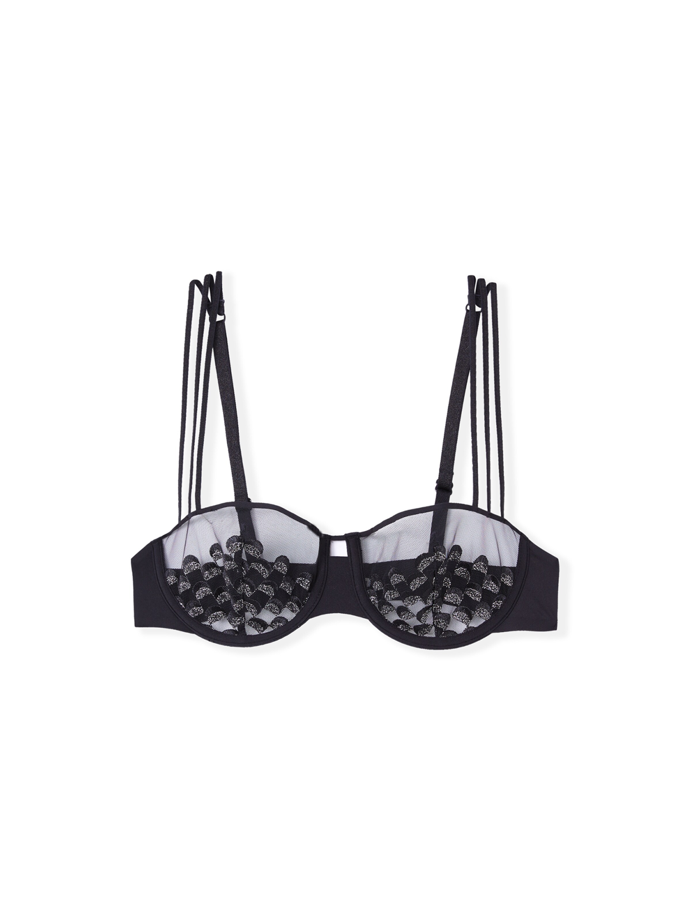 ETAM Balconette BH 'Gamme' in Schwarz: Vorderseite