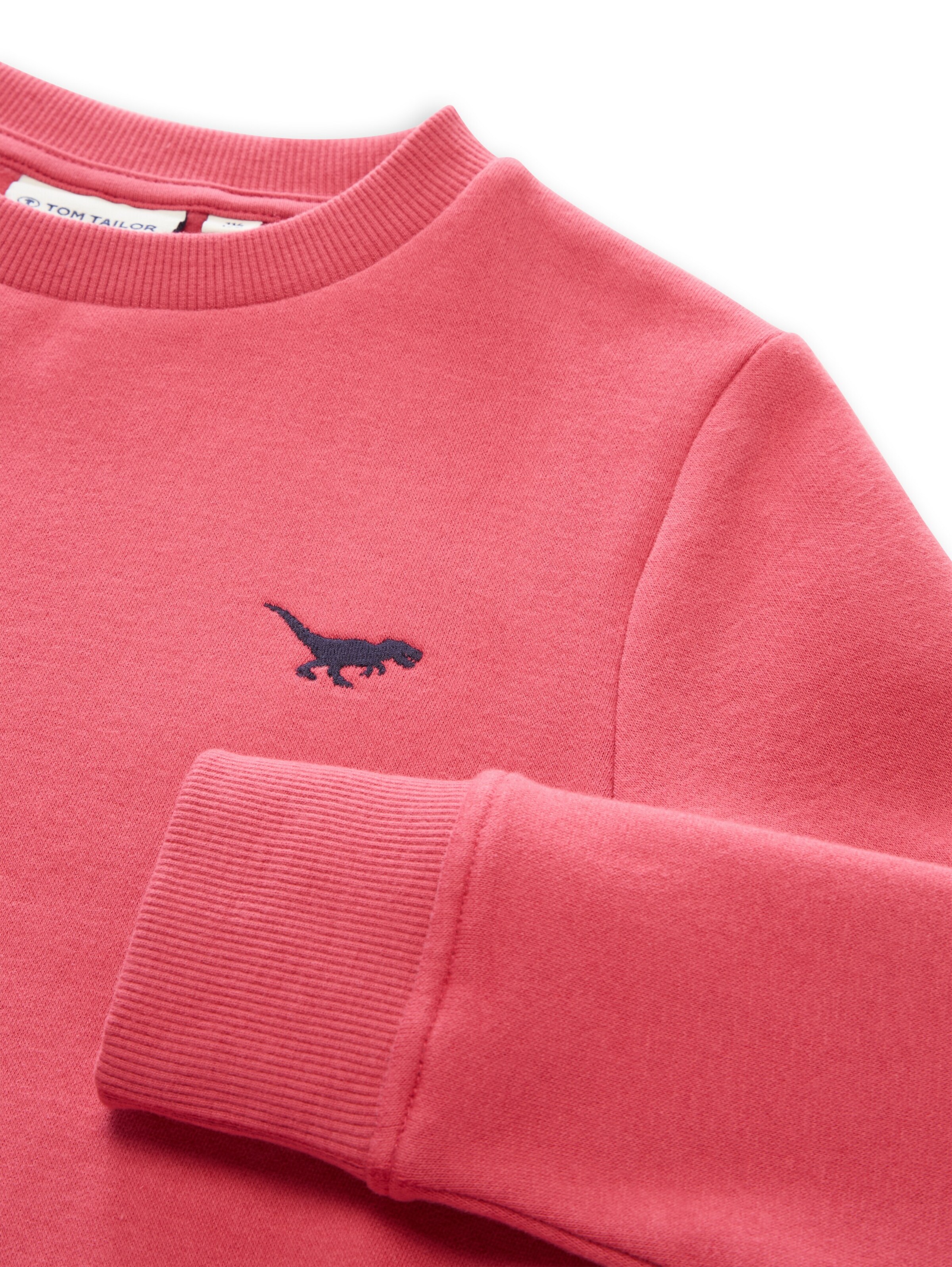 Sweat TOM TAILOR en rouge
