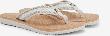 TOMMY HILFIGER Teenslipper in Wit