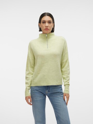 VERO MODA Sweater in Green: front