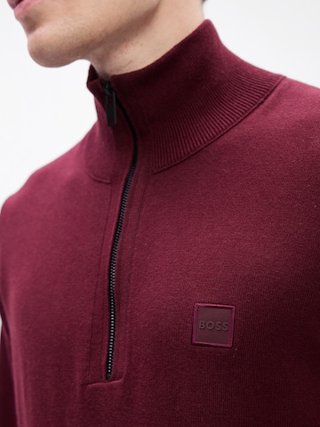 BOSS - Jersey 'Kanobix_S' en rojo