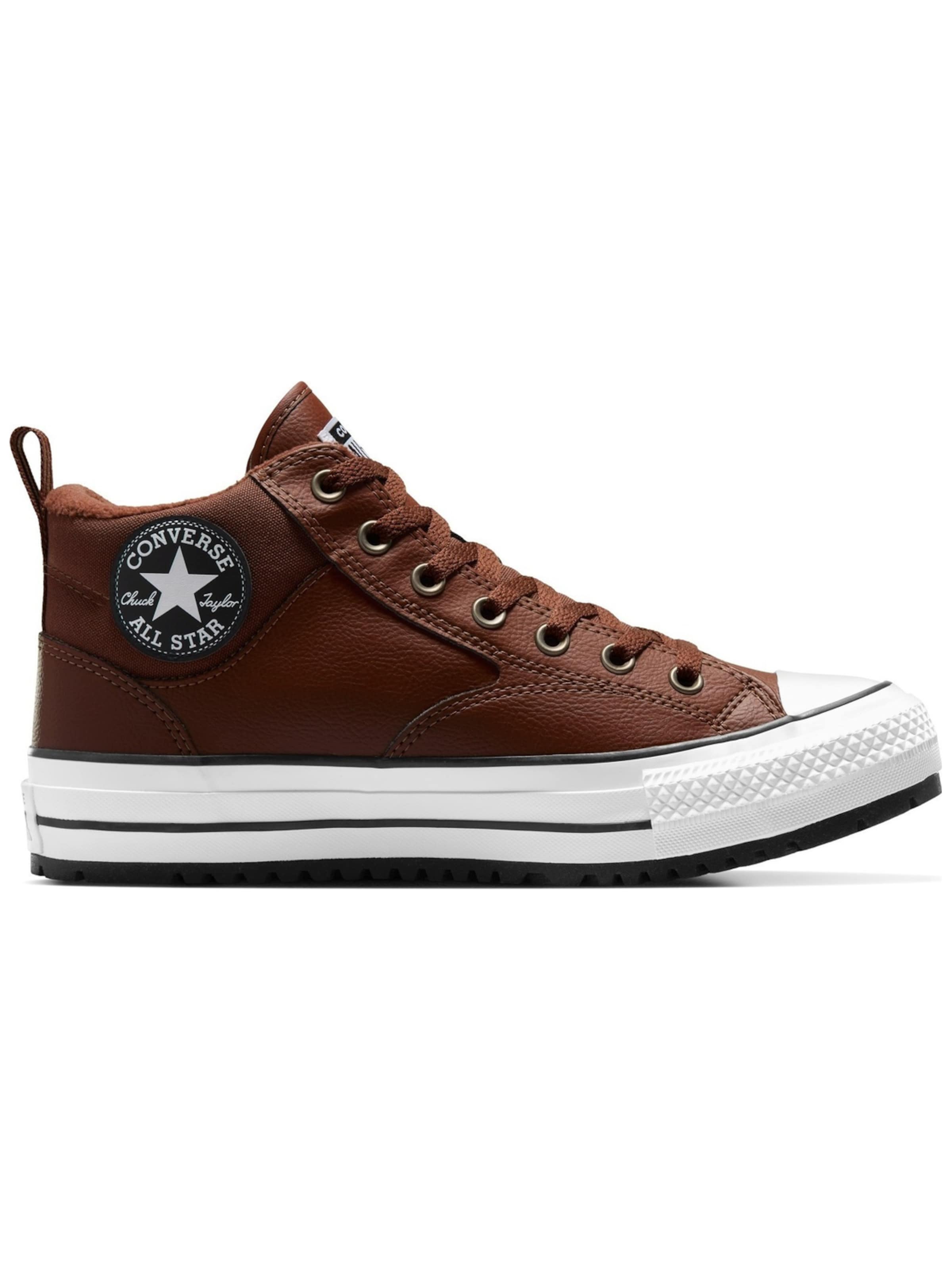 Sneaker alta 'Chuck Taylor As Malden Street' di CONVERSE in marrone: frontale