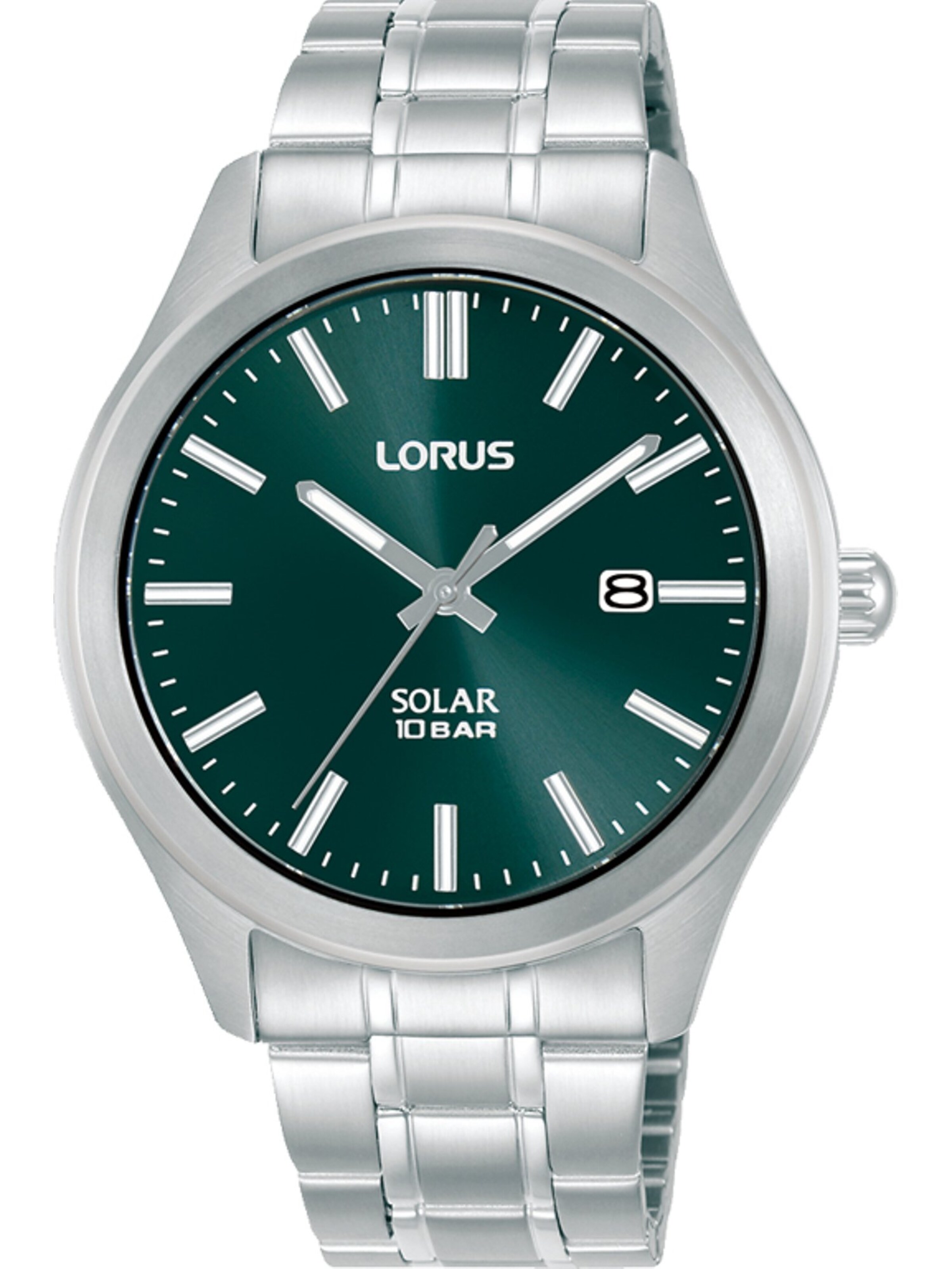 LORUS Analog Watch in Silver: front