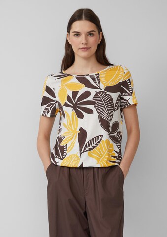 s.Oliver T-Shirt in Beige: Vorderseite