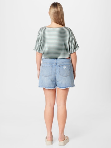 ONLY Curve Regular Shorts 'PACY' in Blau